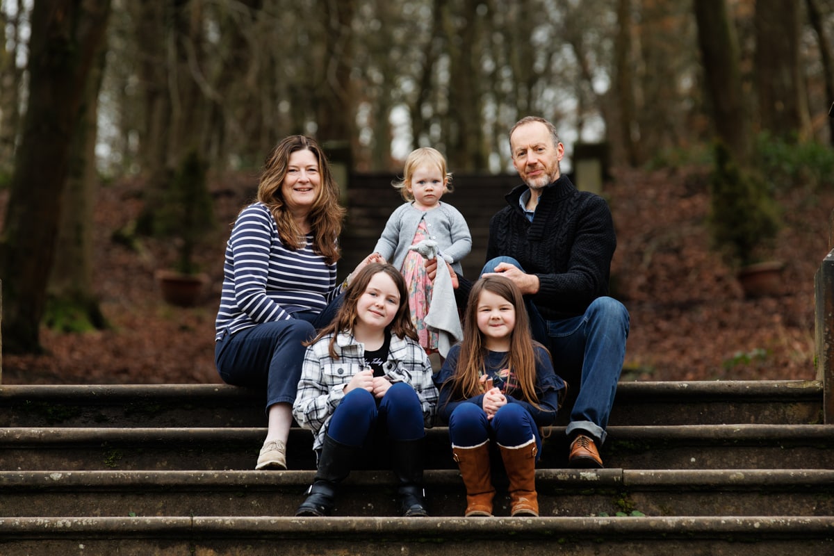 Gawthorpe Hall Large Family Group Photo