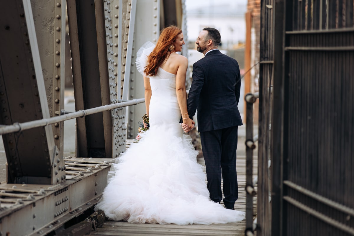 titanic hotel liverpool bride ad groom on the bridge