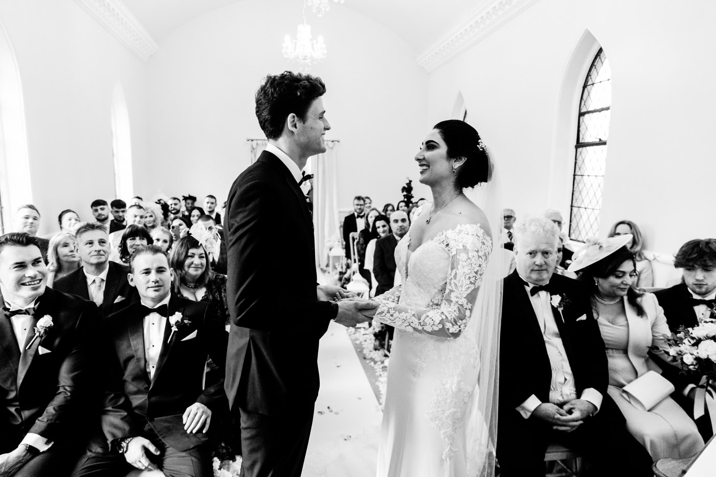 during the ceremony
