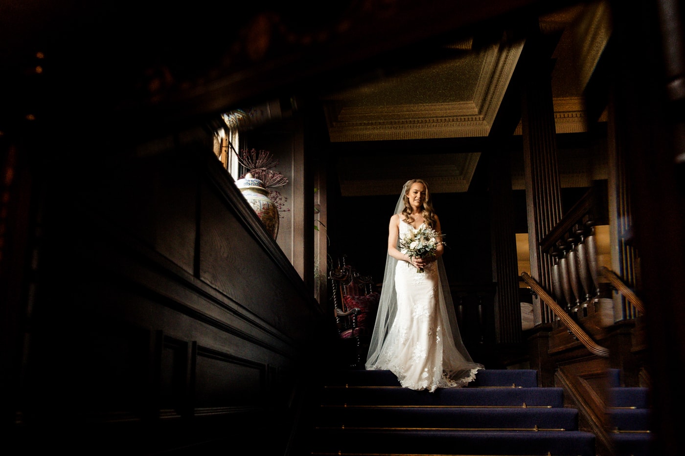 Creative photography at Eaves Hall Cheshire's best wedding venue voted top 10