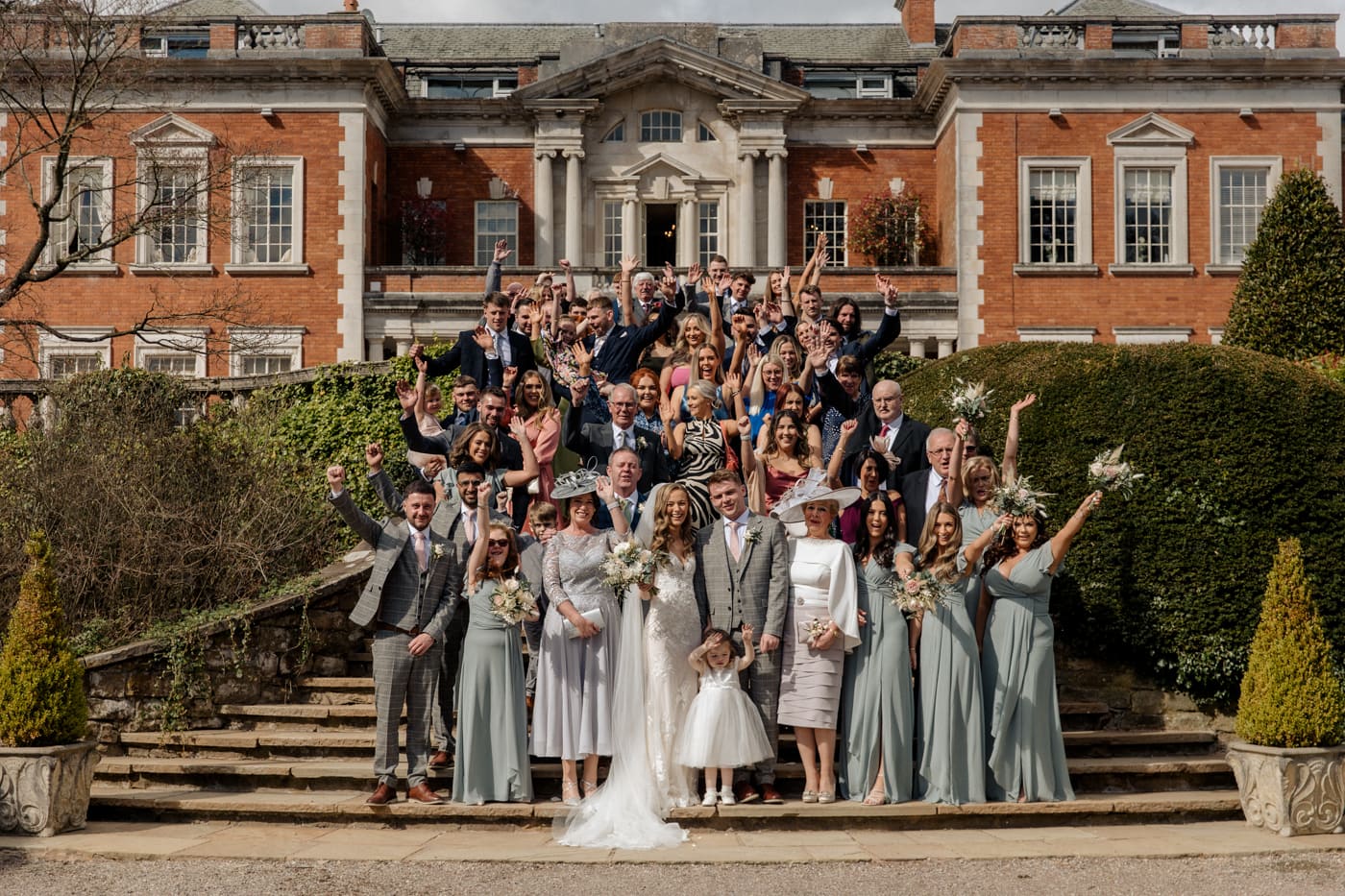 Creative photography at Eaves Hall Cheshire's best wedding venue voted top 10