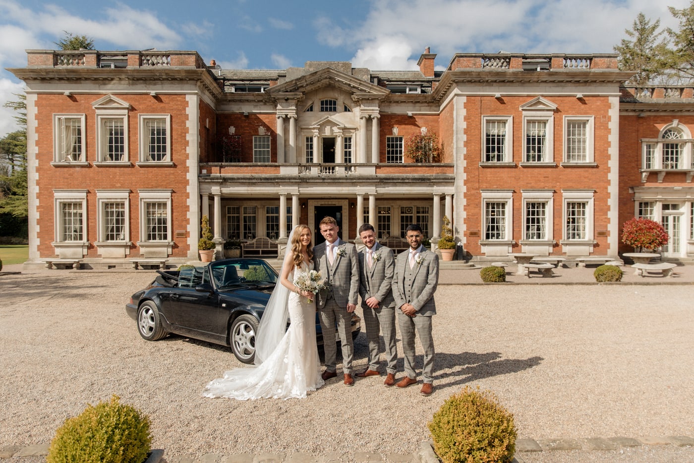 Creative photography at Eaves Hall Cheshire's best wedding venue voted top 10
