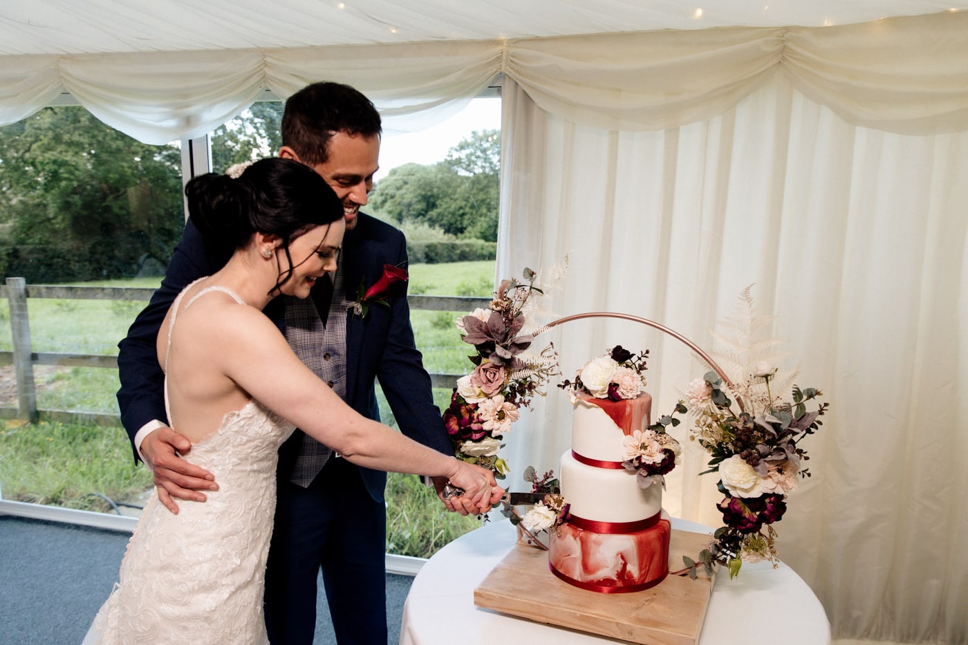 fun in the garden at the hilltop country house hotel