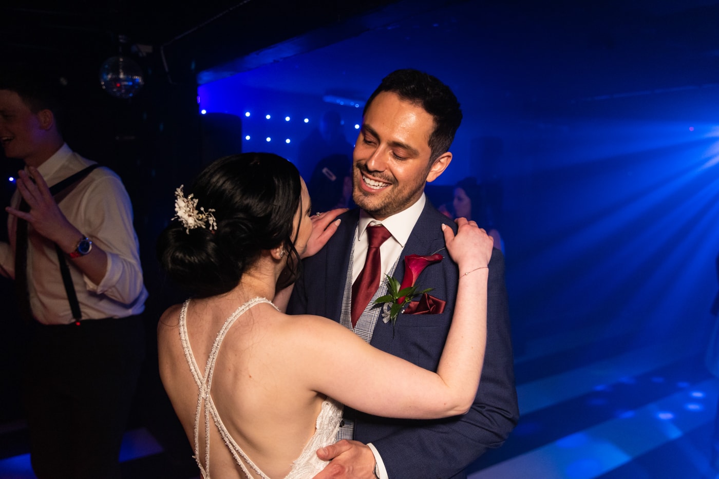 1st dance at the hilltop country house hotel