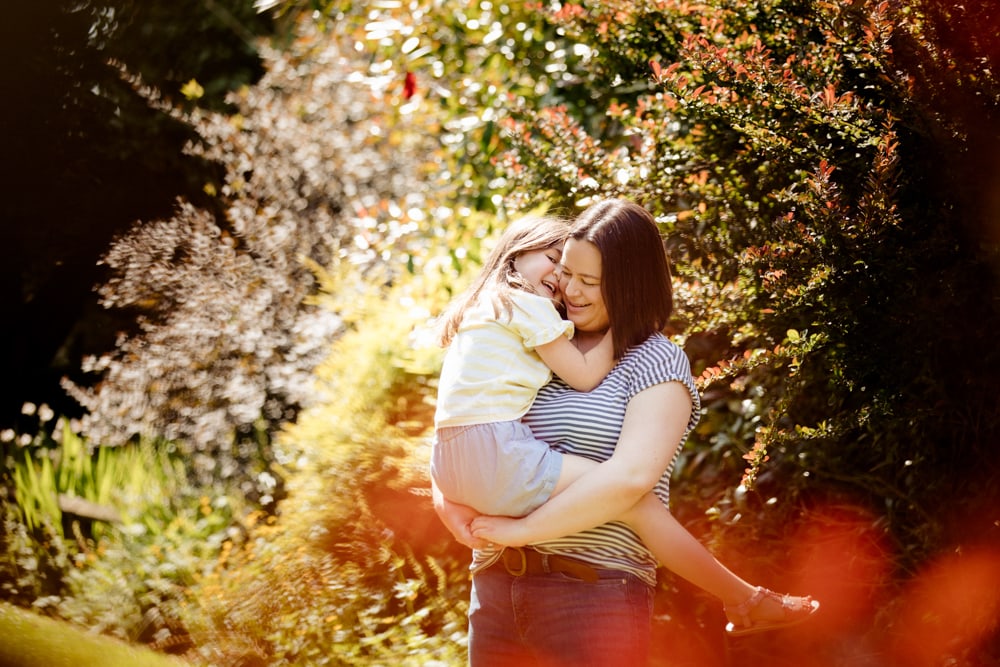 Walkden Gardens Family Photoshoot Portrait Session filled with fun and laughter