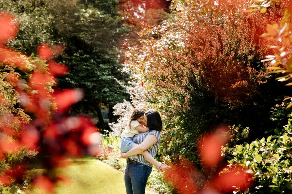 Walkden Gardens filled with fun and laughter during a family portrait photoshoot