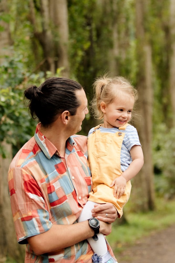 Family photoshoot at fletcher moss in didsbury by er photography