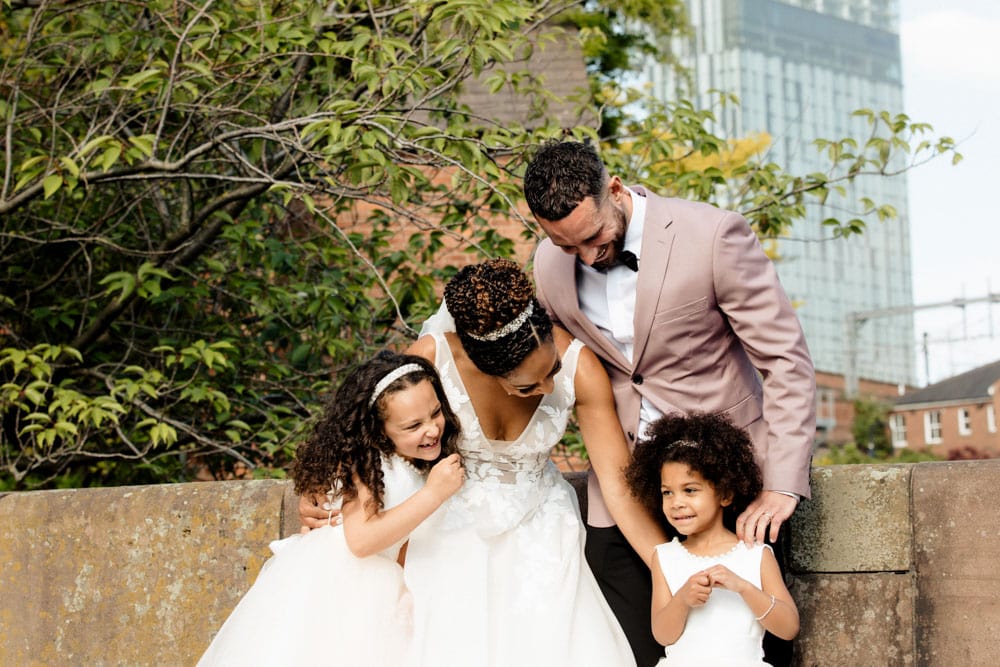 Castlefield Rooms Wedding Party Celebration for Olivia and Mike