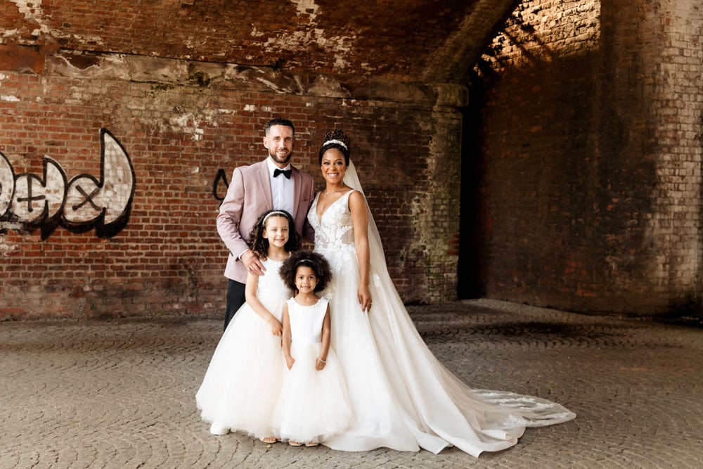 Castlefield Rooms Wedding Party Celebration for Olivia and Mike