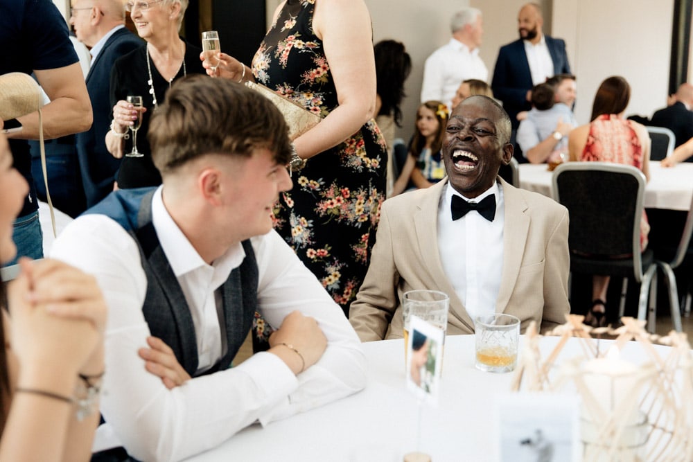 Castlefield Rooms Wedding Party Celebration for Olivia and Mike