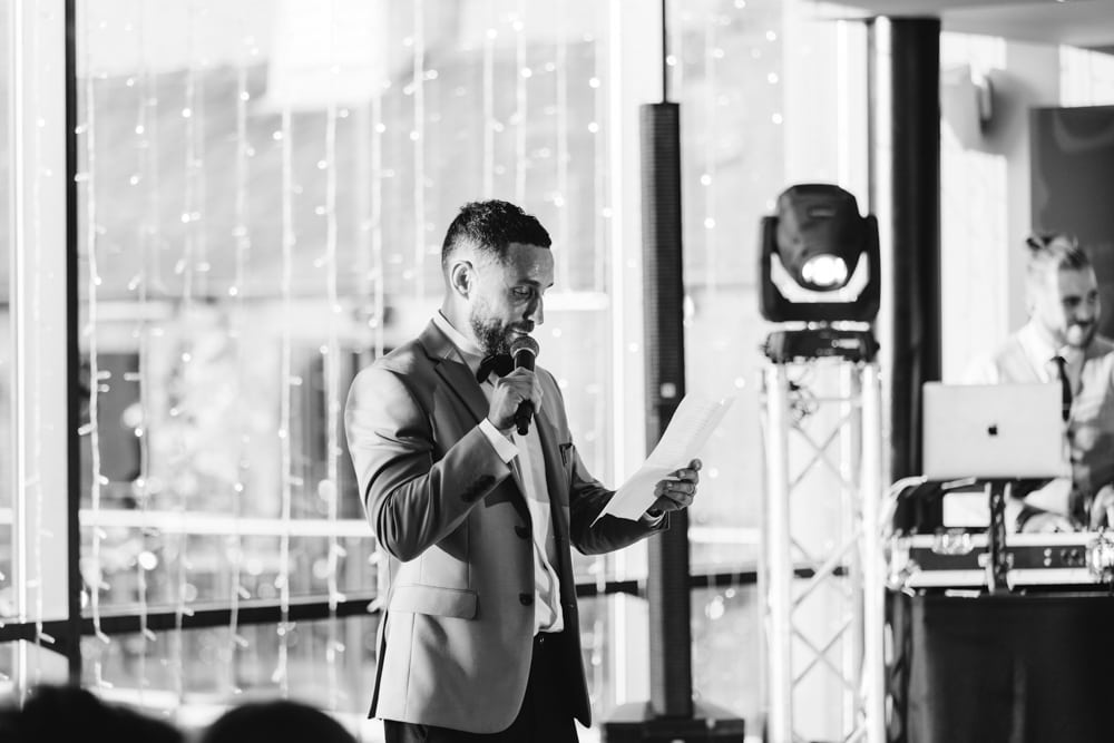 Castlefield Rooms Wedding Party Celebration for Olivia and Mike