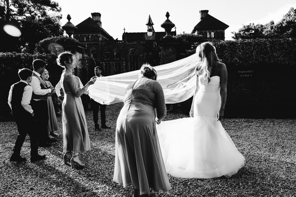 Soughton Hall wedding photographers shelby and will's day at soughton hall in mold