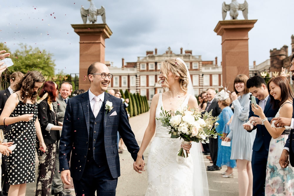 just married at knowsley hall have a look at these beautiful wedding photographs