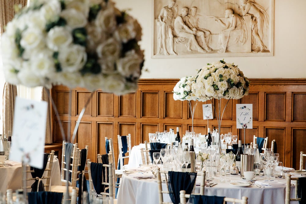 wedding photos at Manchester University Chambers garden