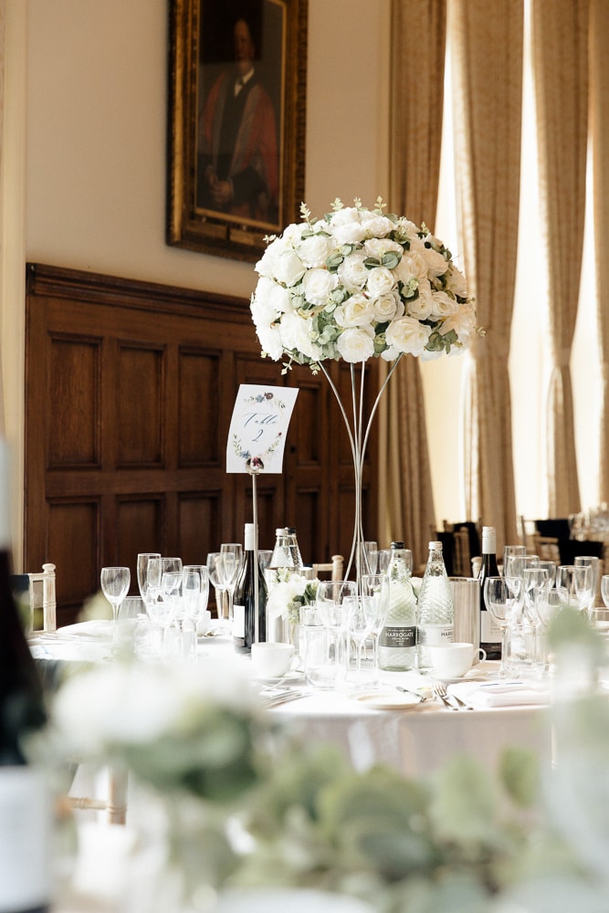 wedding photos at Manchester University Chambers garden