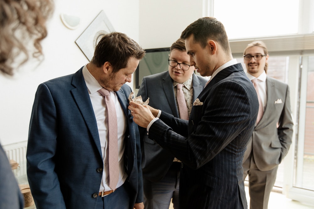 Manchester university chambers wedding photography