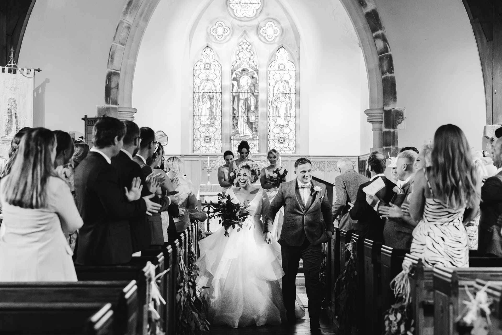 bridal preparations in the round room in The Citadel in Shropshire