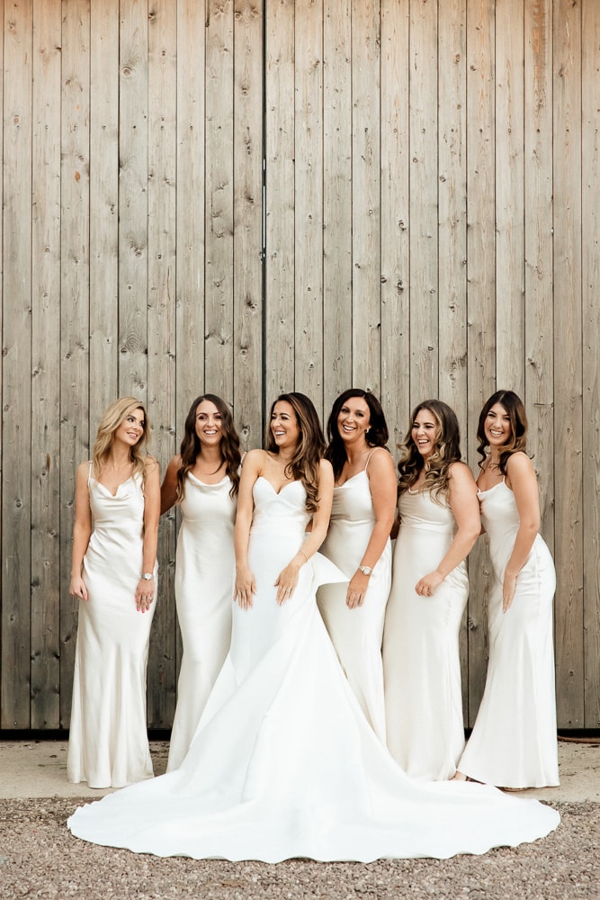 bridal portraits at the barn at morley