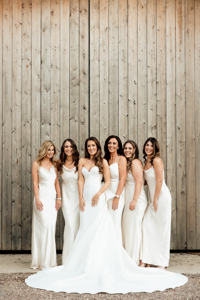 bridal portraits at the barn at morley