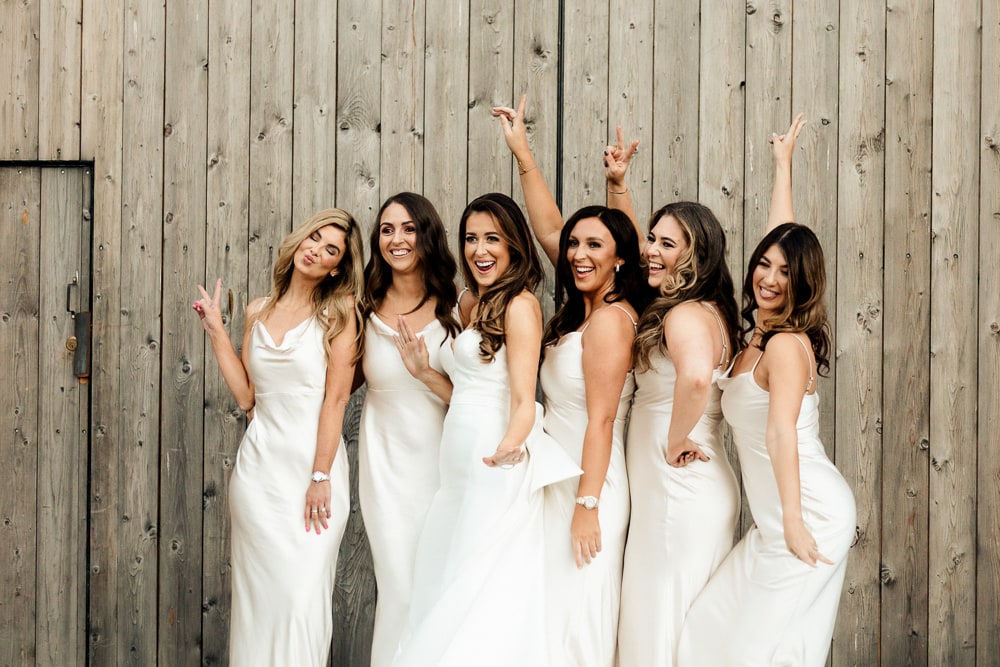 bridal portraits at the barn at morley