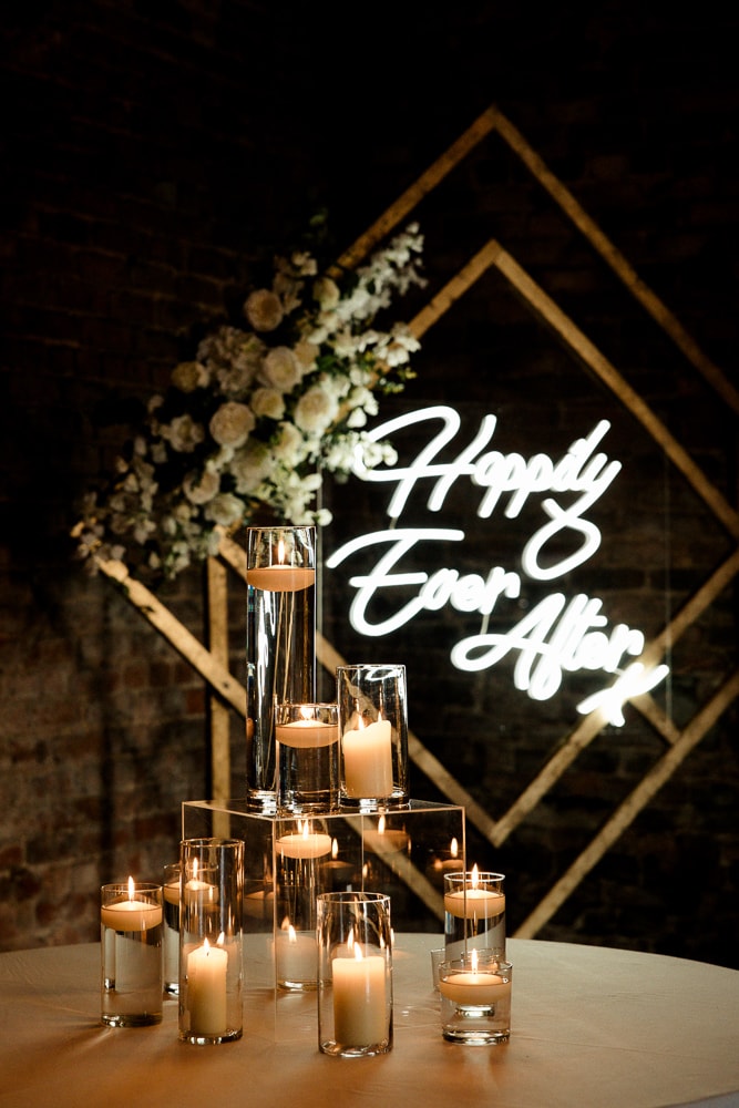 happy ever after sign at the barn at morley