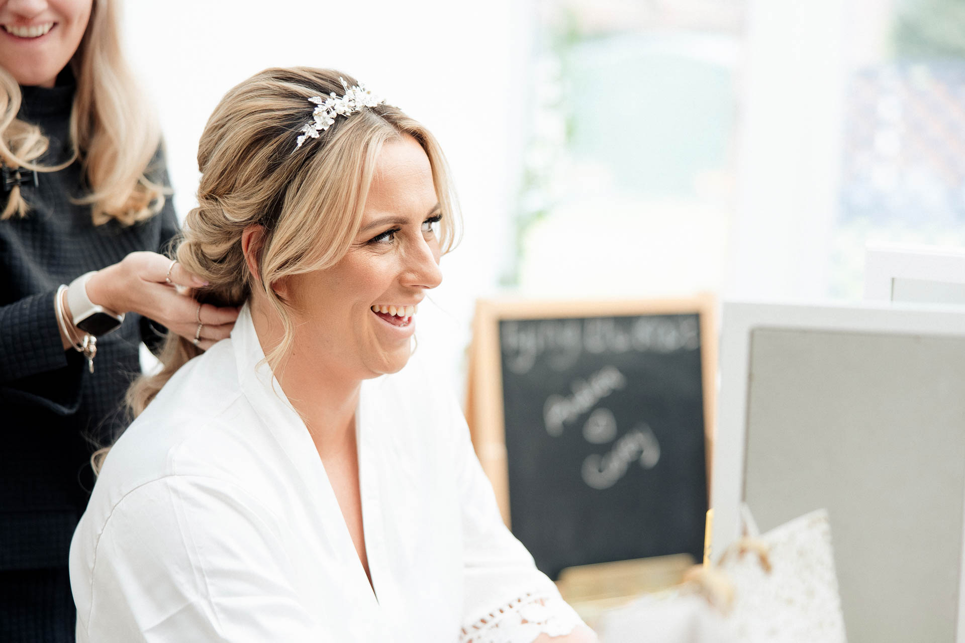 bridal preparations at the castlefield rooms