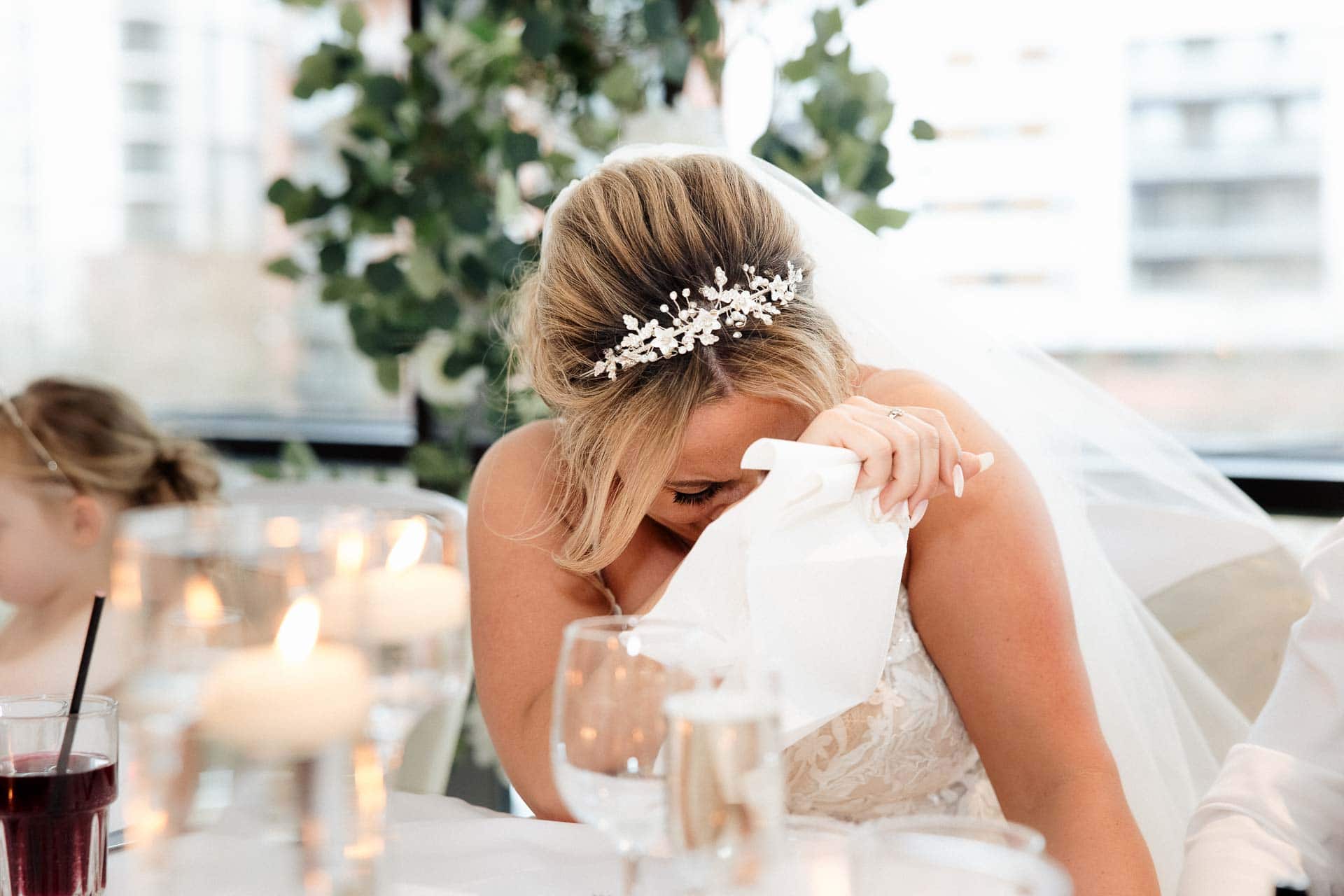 wedding breakfast and speeches at the castlefield rooms manchester