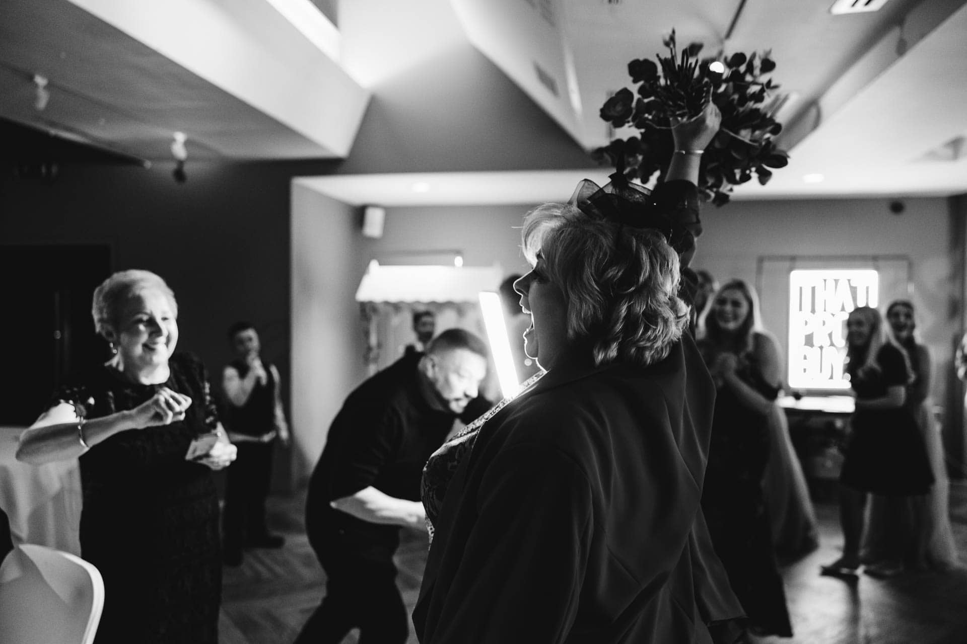 wedding reception at the castlefield rooms