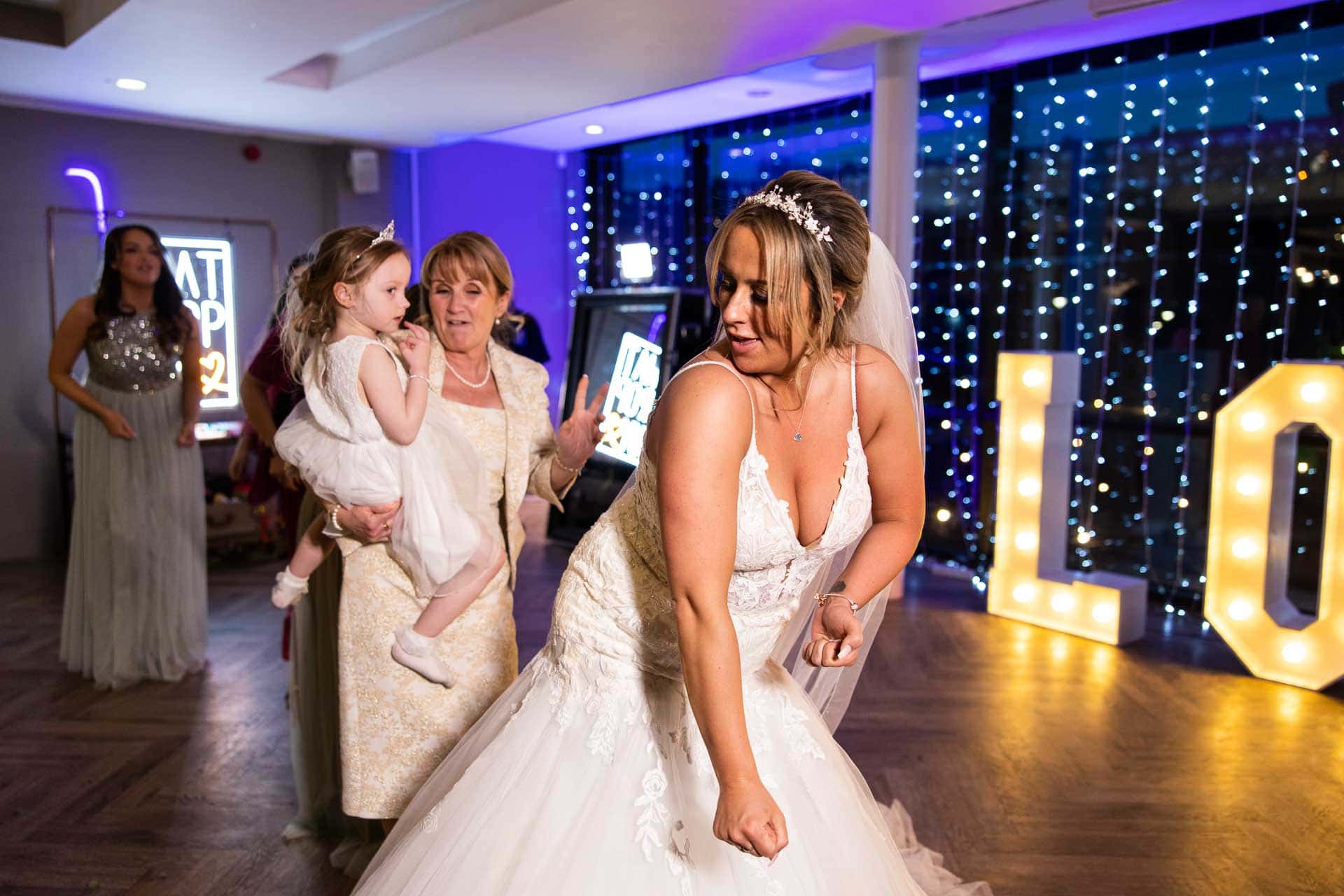 wedding reception at the castlefield rooms