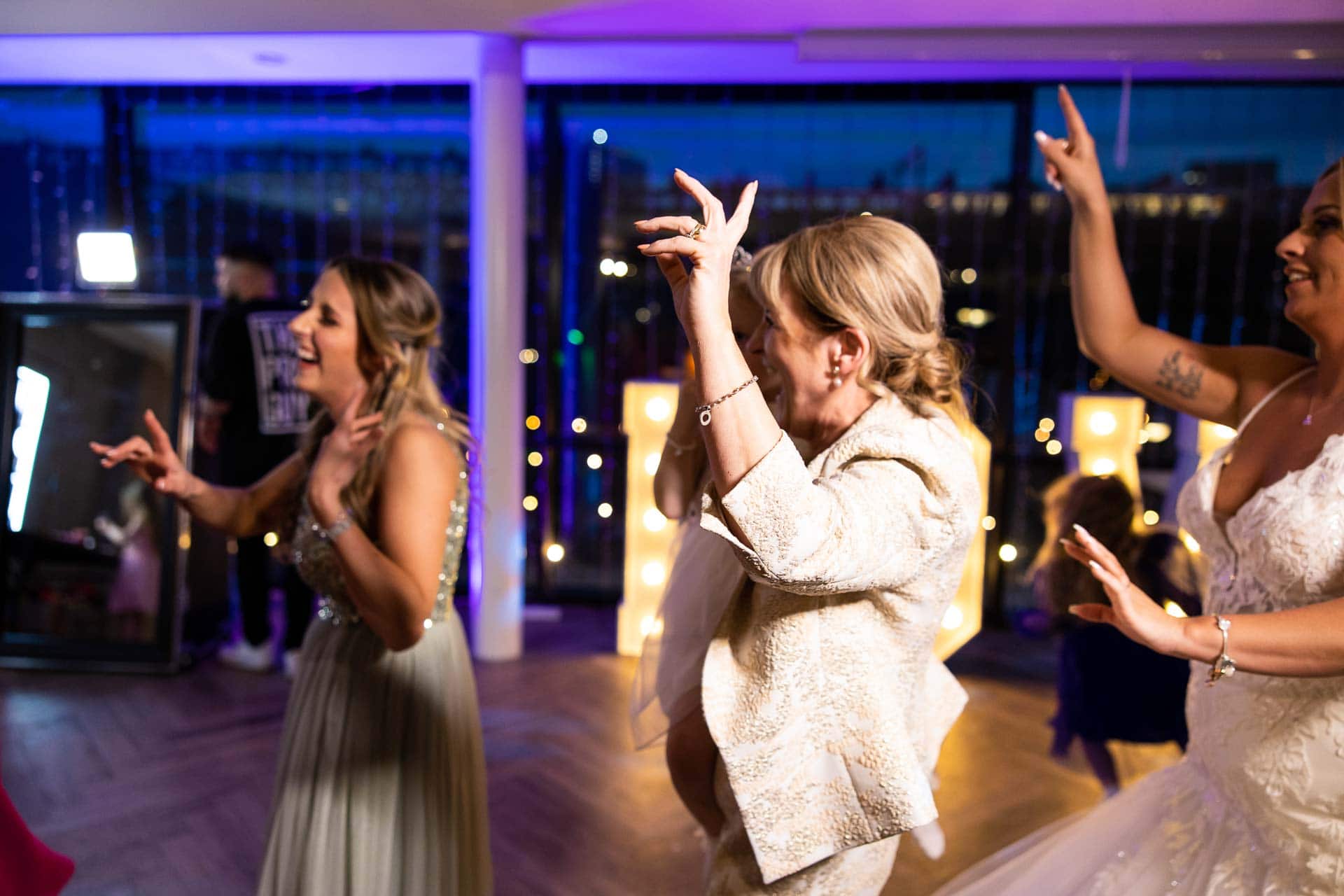wedding reception at the castlefield rooms