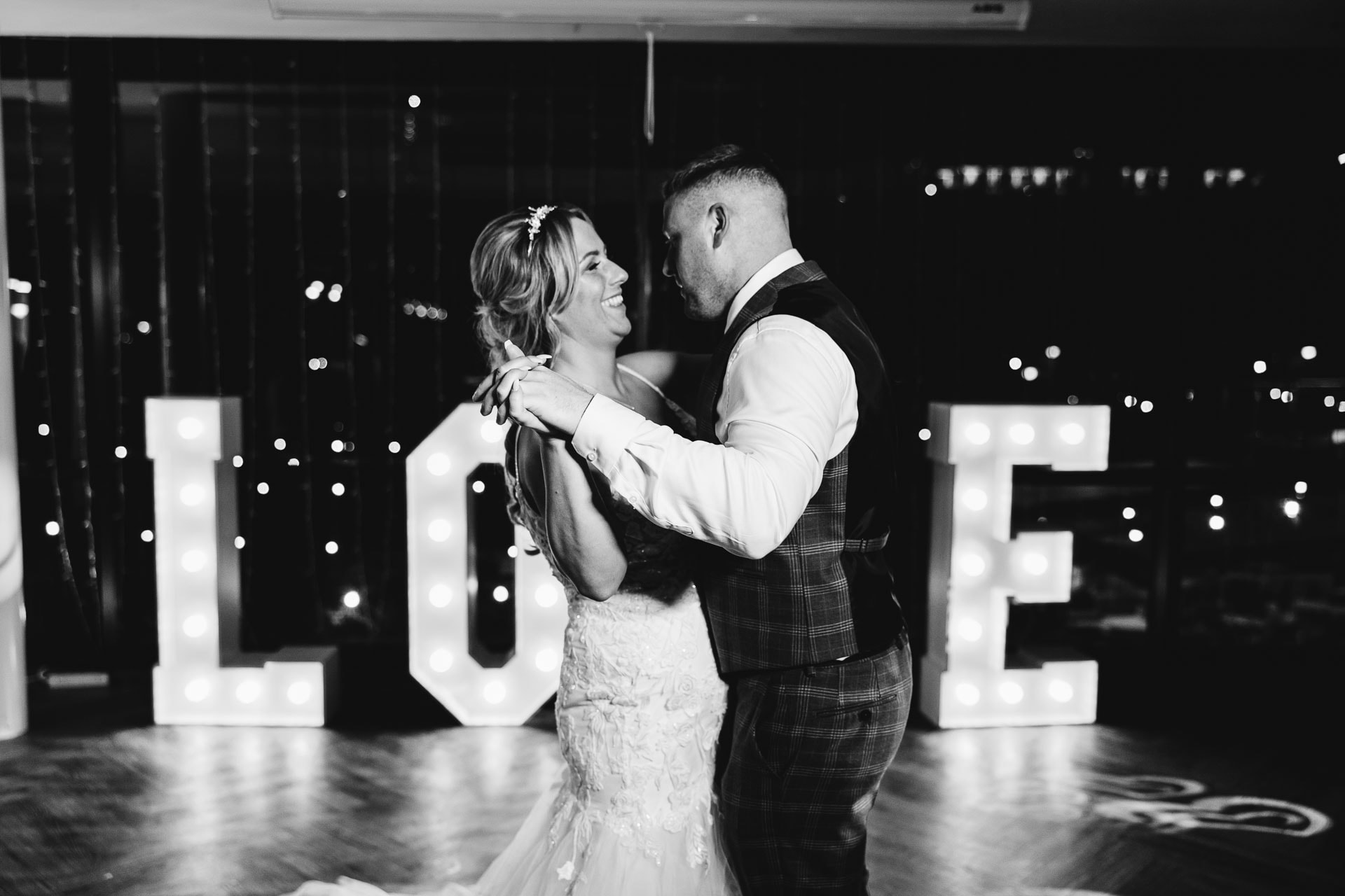 wedding reception at the castlefield rooms