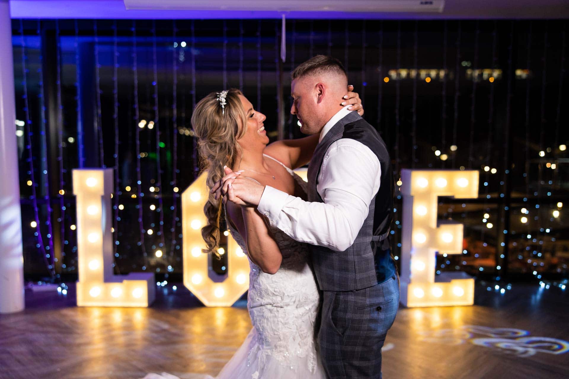 wedding reception at the castlefield rooms