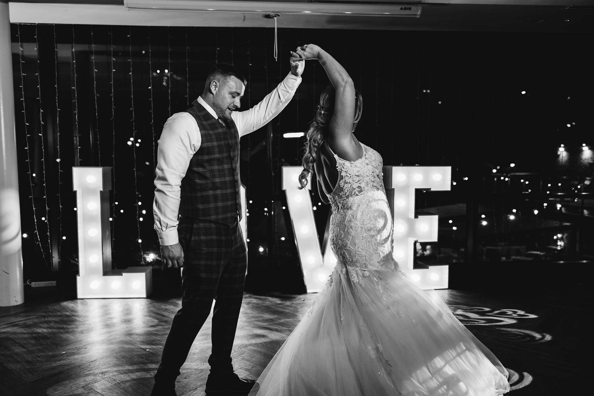 wedding reception at the castlefield rooms