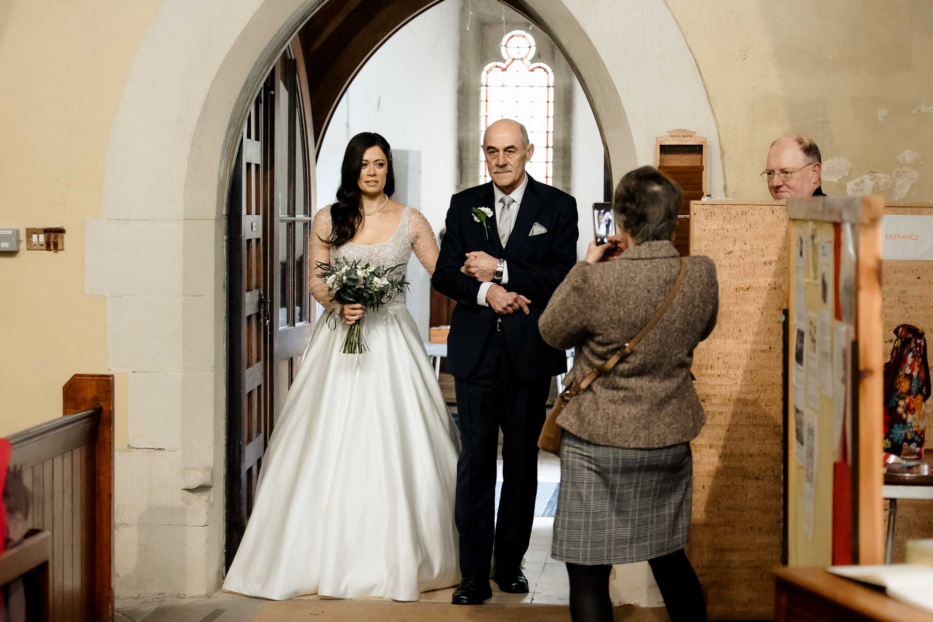 Holmes mill wedding of holly and matt in december 2023