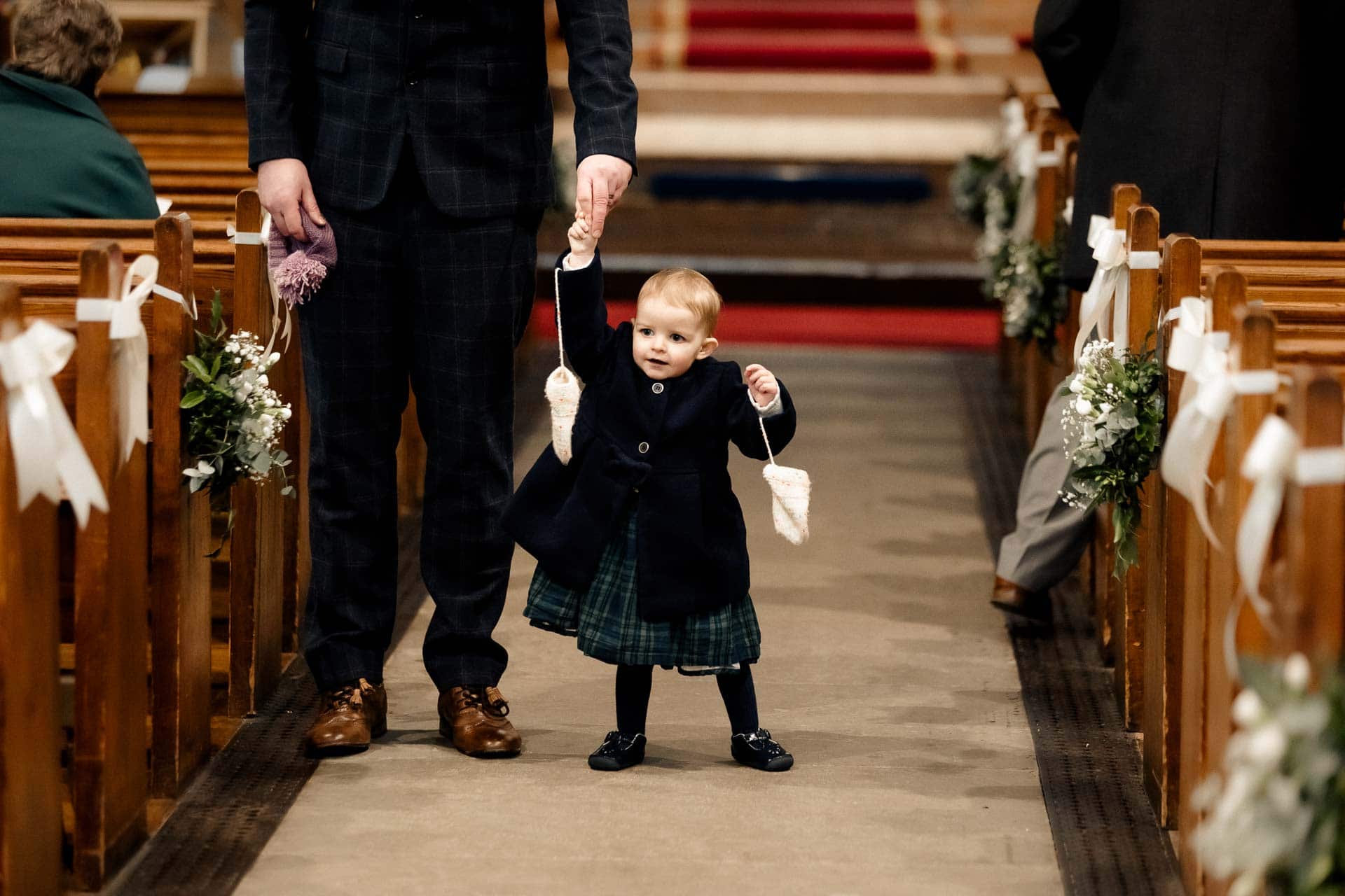 Holmes mill wedding of holly and matt in december 2023