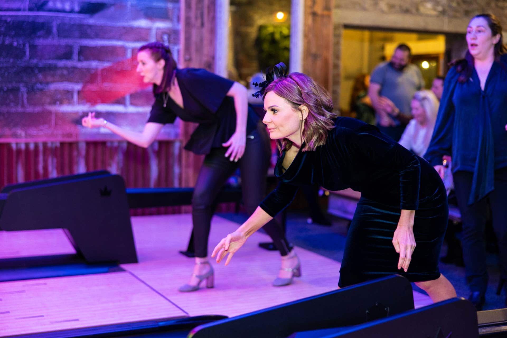bowling at holmes mill on your wedding day