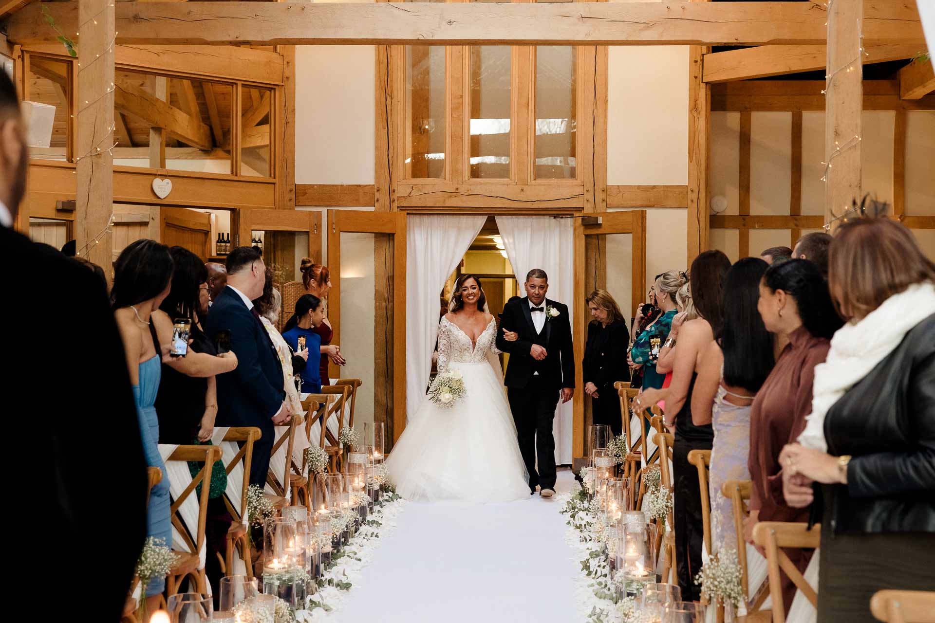 ceremony room at the oak tree peover
