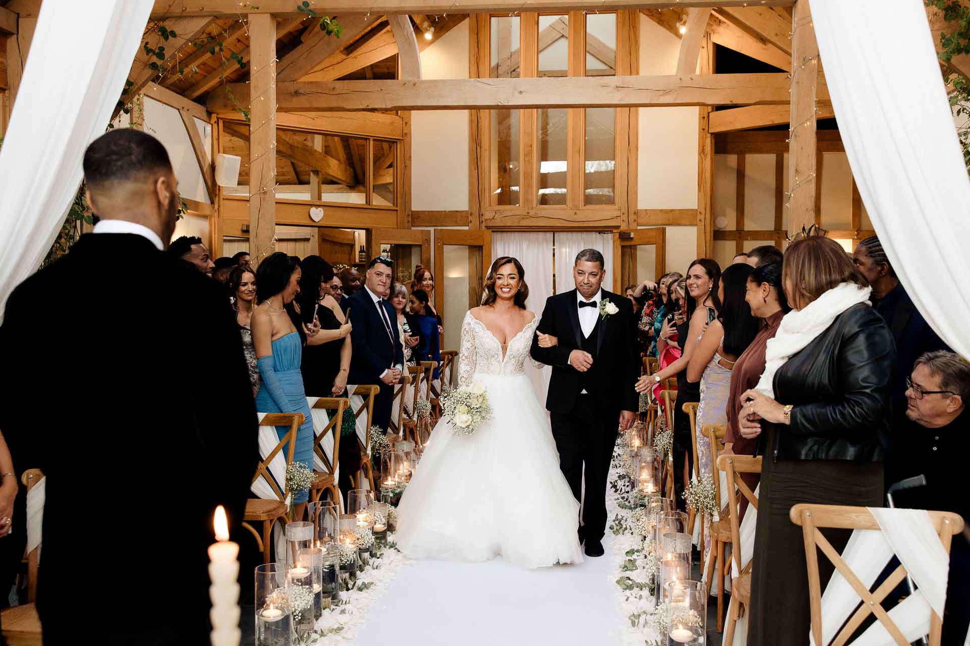 ceremony room at the oak tree peover