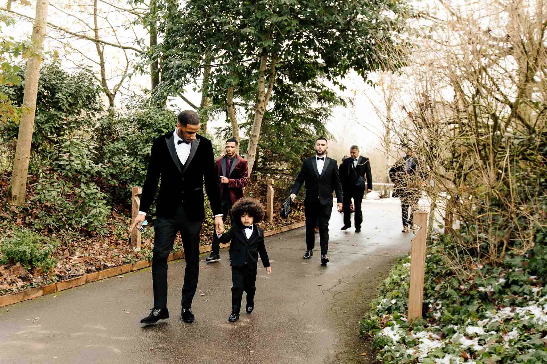the oak tree peover wedding in december 2023 with sacha and tyler. Fireworks and sparklers at this amazing wedding.