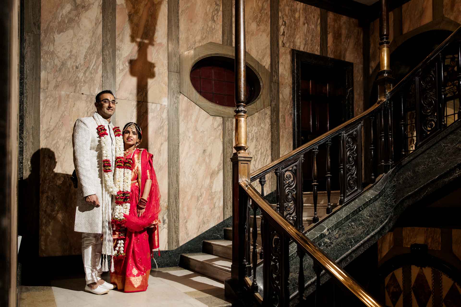 kimpton clock tower wedding day for shiv and shaym
