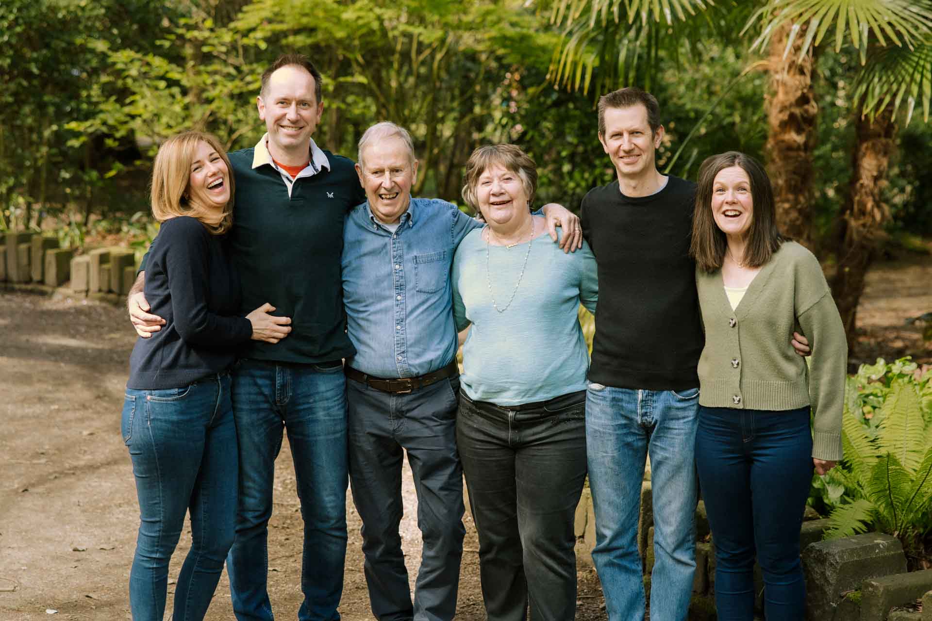 Family photoshoot at the stunning walkden gardens in sale manchester. The perfect backdrop for a spring photoshoot.