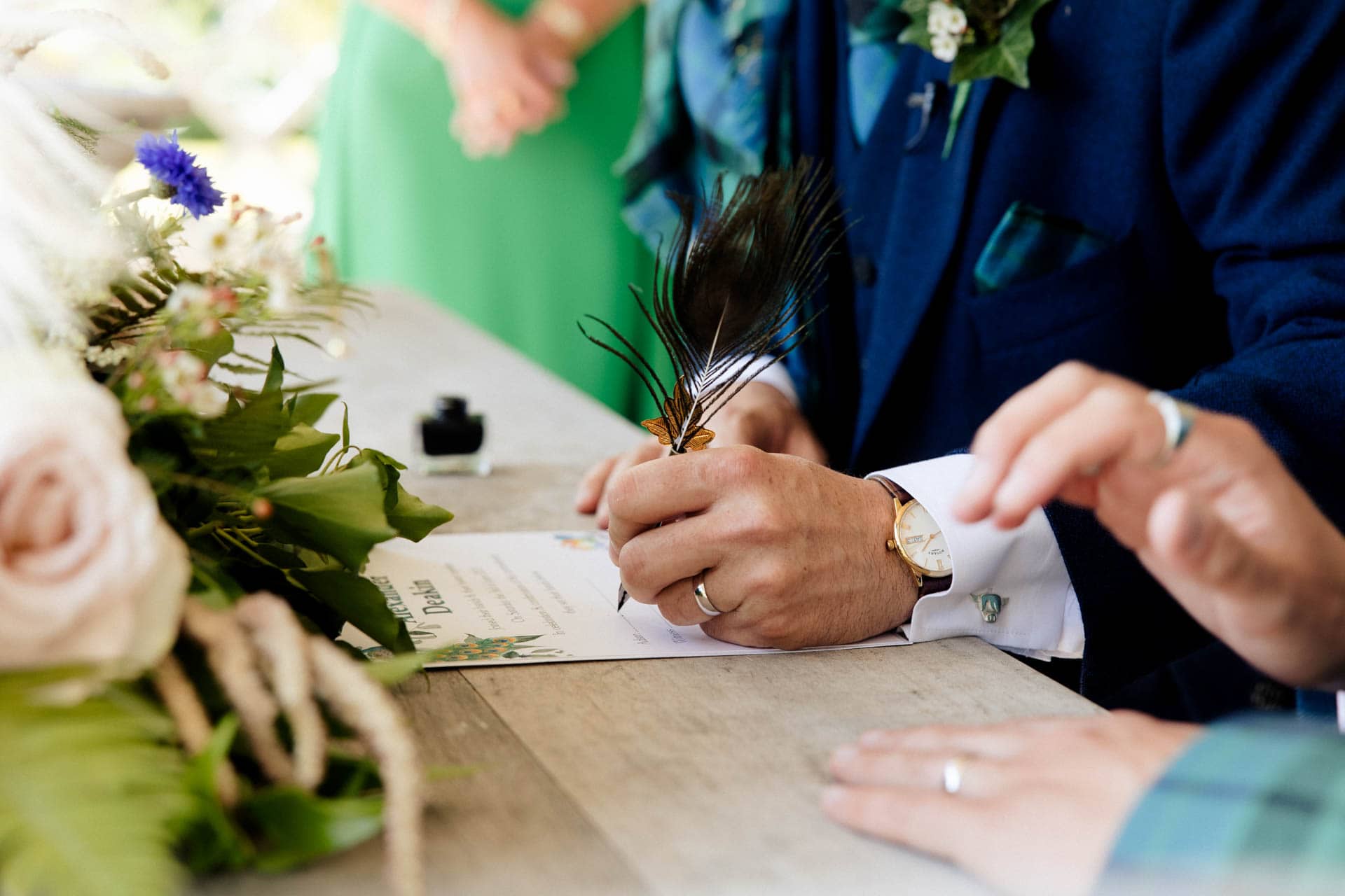 outdoor ceremony vibes at eaves hall the outdoor space is stunning for an outdoor wedding