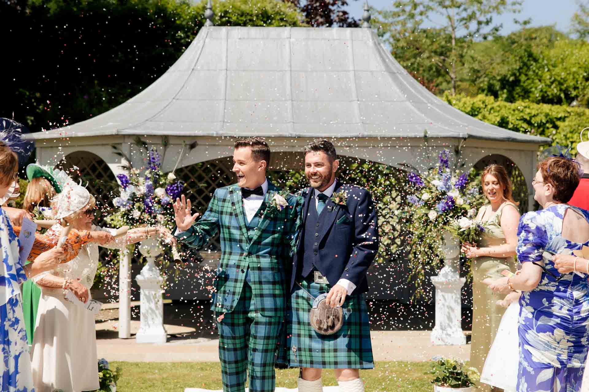 outdoor ceremony vibes at eaves hall the outdoor space is stunning for an outdoor wedding