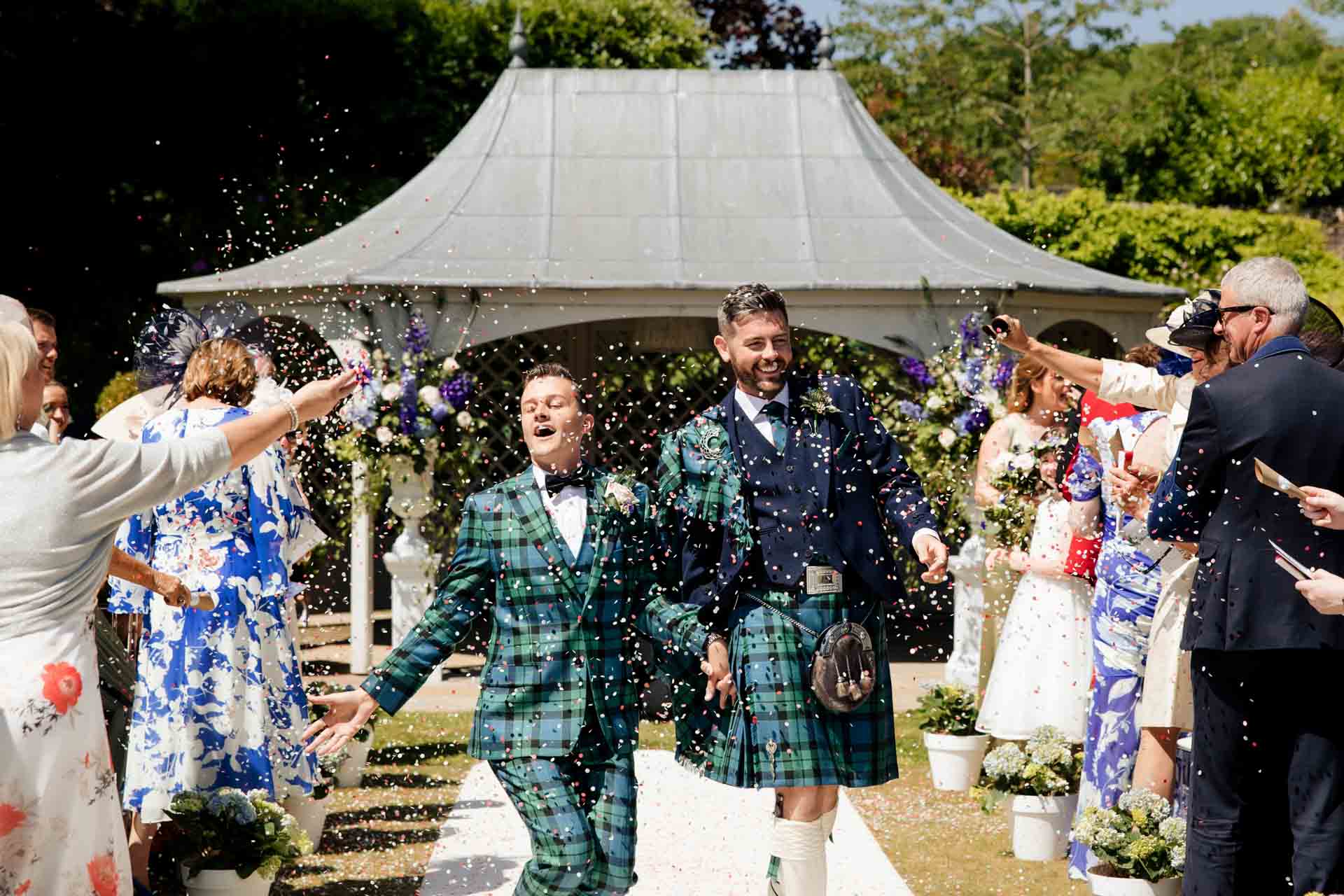 outdoor ceremony vibes at eaves hall the outdoor space is stunning for an outdoor wedding