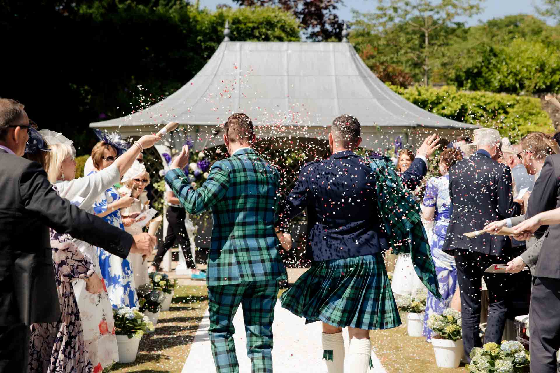 outdoor ceremony vibes at eaves hall the outdoor space is stunning for an outdoor wedding