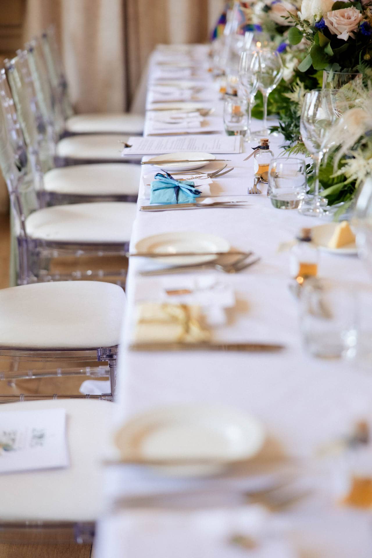 ceremony space at eaves hall