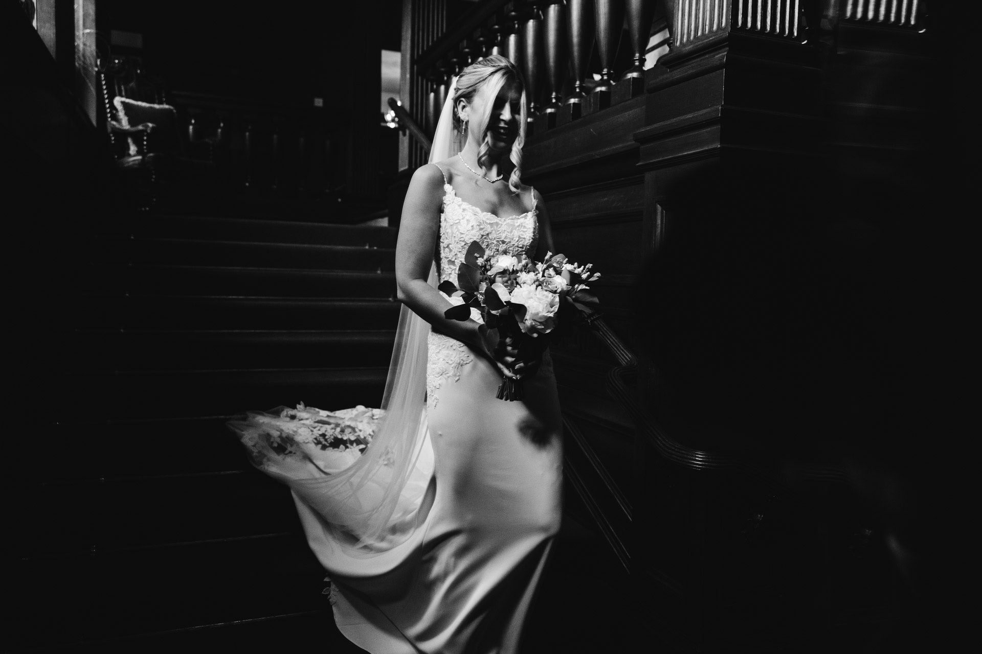 bridal preparations at eaves hall