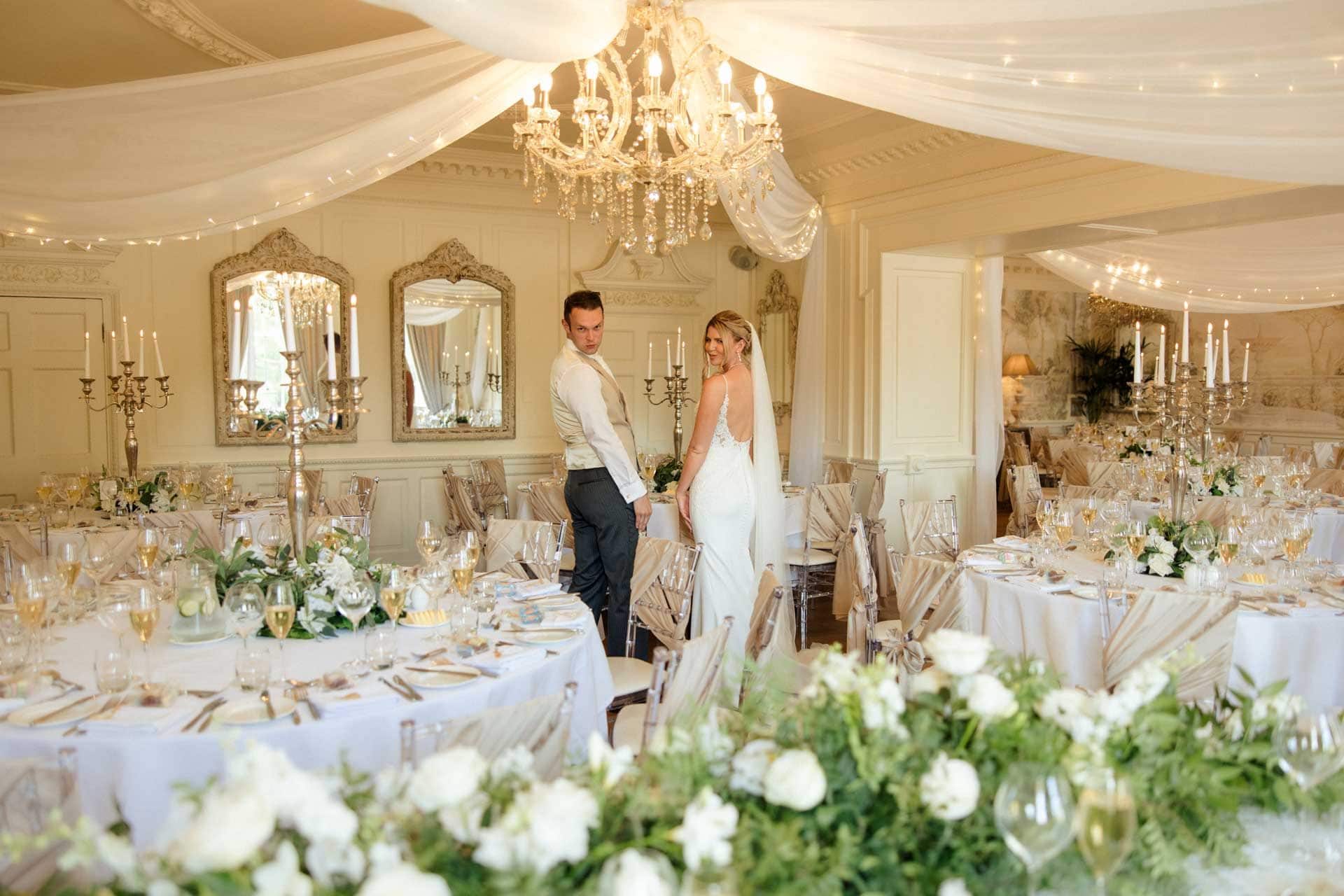 wedding breakfast at eaves hall lancashire