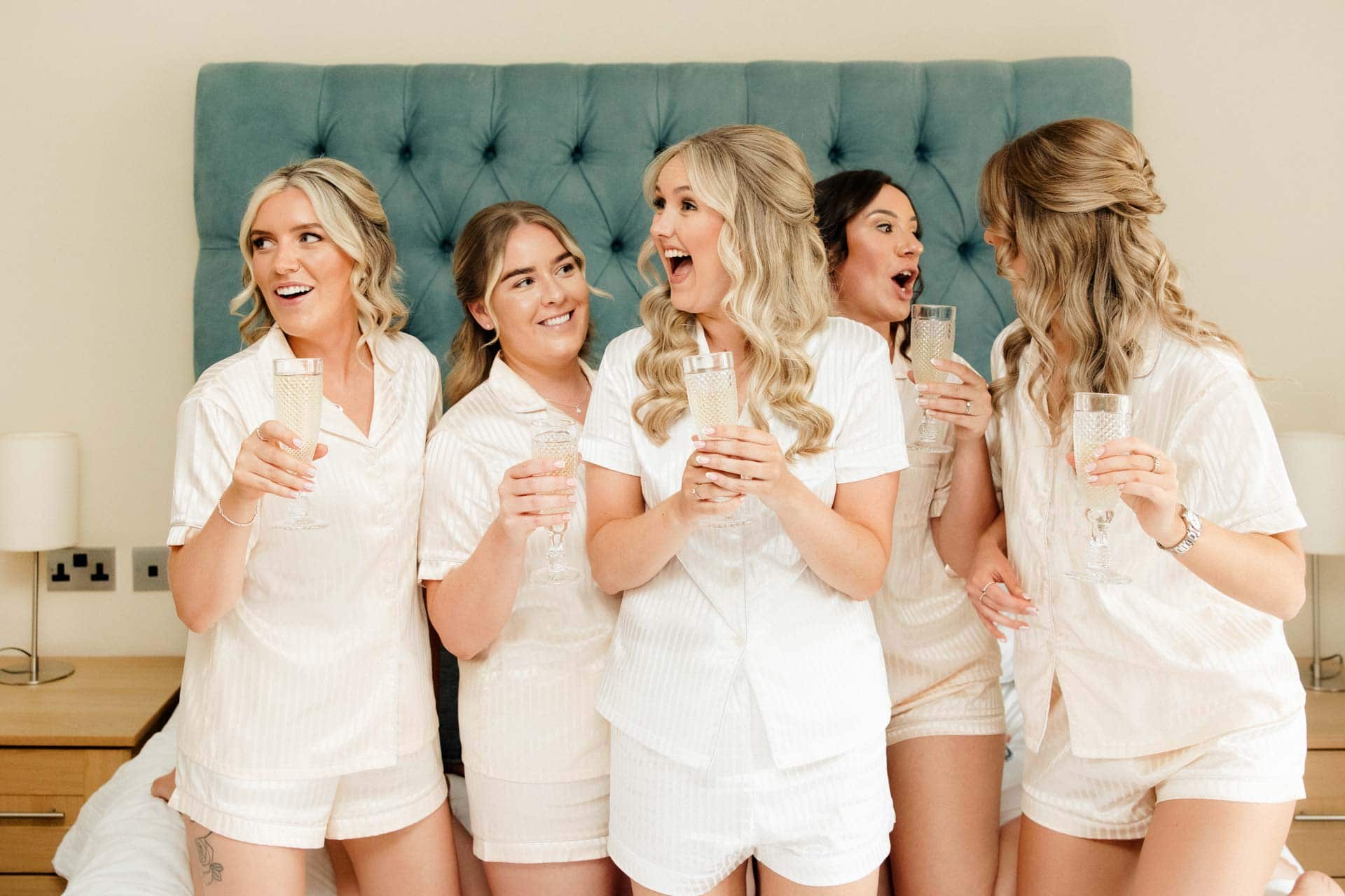 bridal prep for gemma's stirk house wedding in lancashire